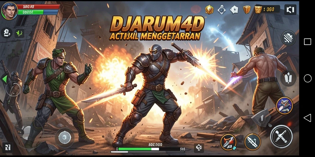 Tangkapan layar gameplay DJARUM4D yang menegangkan.