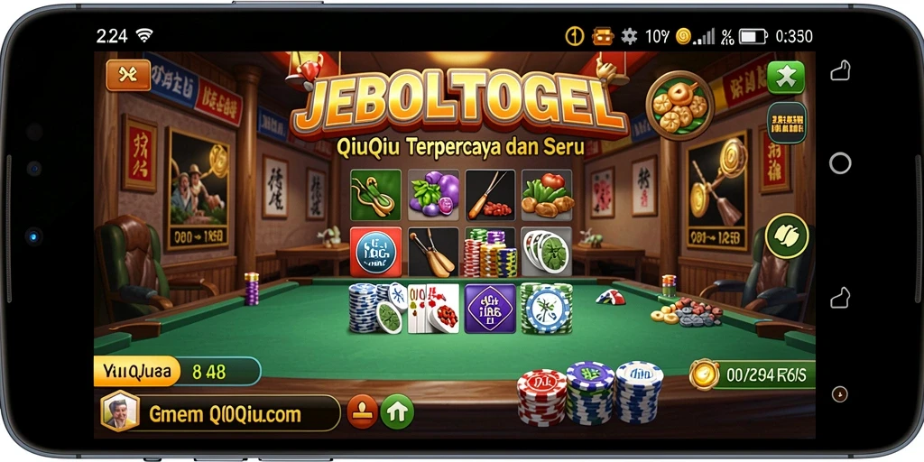 Screenshot gameplay QiuQiu yang seru dan penuh strategi.