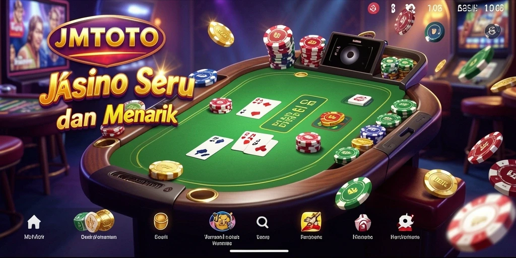 Tampilan gameplay seru di JMTOTO dengan banyak pilihan permainan kasino.
