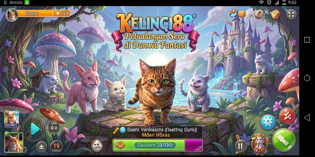 Tampilan gameplay KELINCI88 yang seru dan mendebarkan.