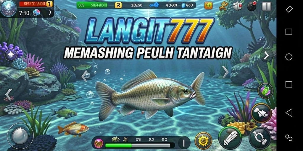 Tangkapan ikan yang menggembirakan dalam LANGIT777.