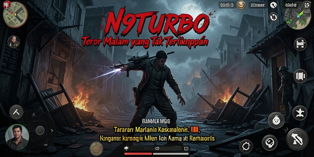 Gameplay menegangkan dengan efek suara menyeramkan.