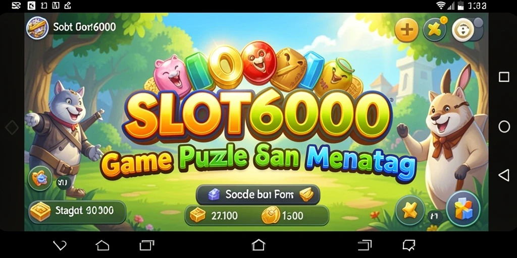 SLOT6000 menampilkan gameplay Puzzle yang menarik dan menantang.