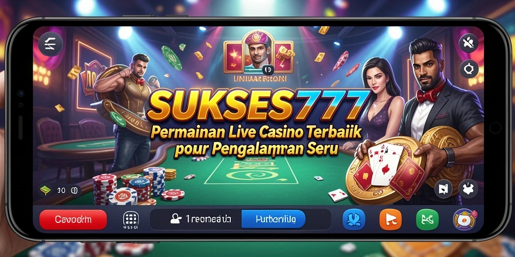 Tampilan gameplay SUKSES777 yang menarik dan interaktif.