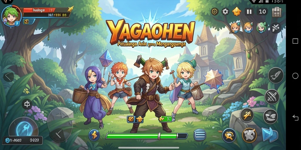 Tampilan gameplay YAGAOHEN yang memukau dan seru.
