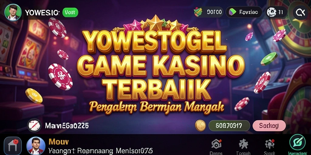 Tampilan menarik dari gameplay YOWESTOGEL yang seru dan interaktif.